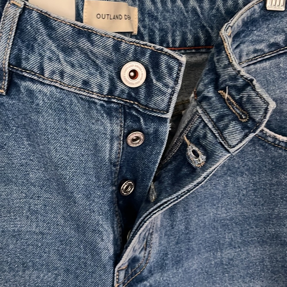 OUTLAND DENIM AVRIL SLOUCHY WIDE-LEG JEANS - Picture 8 of 12